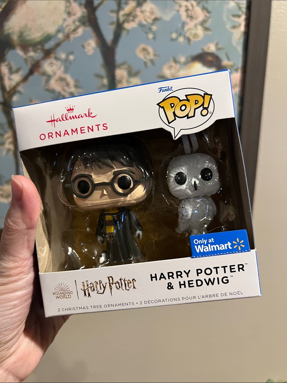 Hallmark Harry Potter and Hedwig Funko Pop Ornaments